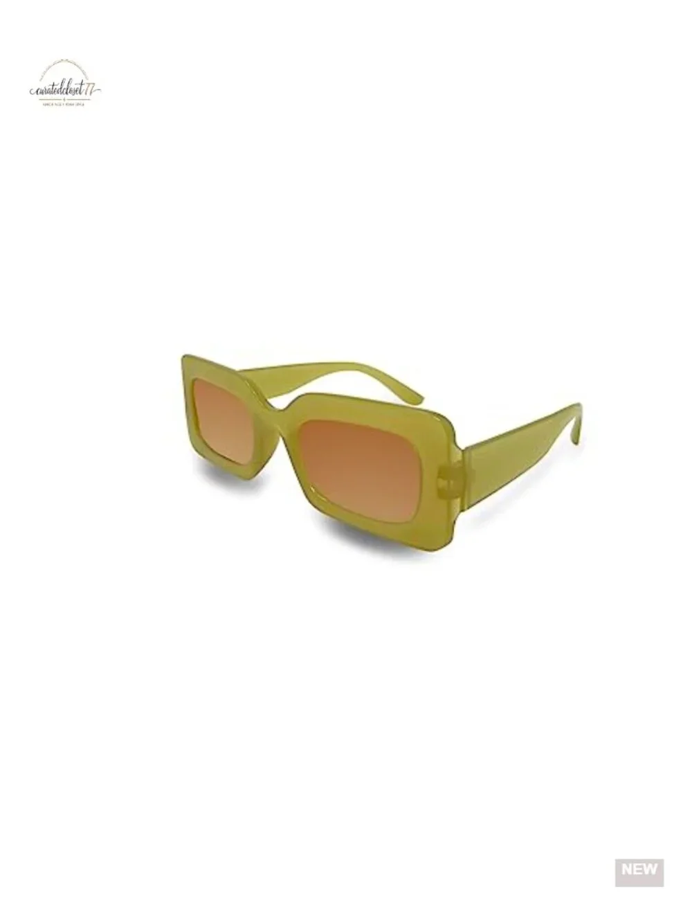 Oversized Square Frame Sunglasses for Women UV Protection